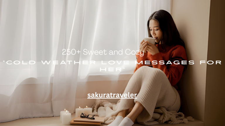 250+ Sweet and Cozy Cold Weather Love Messages for Her